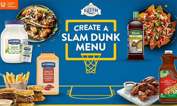 Create a Slam Dunk Menu