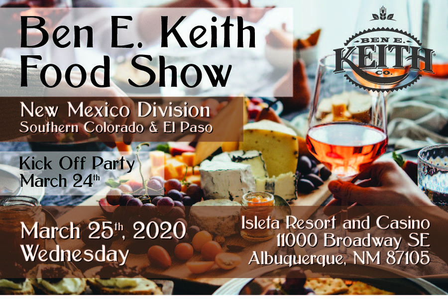 New Mexico Division Food Show Ben E. Keith Food Product & Alcoholic